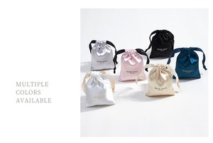 Wholesale Thickened Satin Drawstring <b>Bag</b> Custom Logo Silk White Design <b>for</b> Mother's Day Gifts <b>Sweet</b> <b>Party</b> Pouches Personalized - Product Image 5