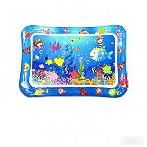 Tapete de Juego Sensorial Acuático, Tapete Inflable Grueso con Diseño de Peces, Mar y Océano, Juguete Sensorial Acuático - Product Image 6