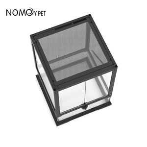 กล่องใส่อาหารสำหรับสัตว์เลื้อยคลาน,แก้ว Terrarium แบบถอดออกได้สำหรับจิ้งจกงูชุบเกล็ดมังกร - Product Image 6
