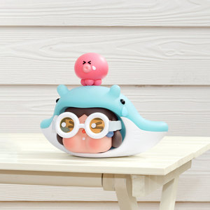 Auténtica Lámpara POP MART CRYBABY Cry <span class=keywords><strong>Me</strong></span> an Ocean, Luz Nocturna de Inducción Magnética, Recargable por USB, Decoración de Escritorio, Regalo, Novedad 2026 - Product Image 4