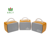 Boîte à biscuits en carton avec laminage mat, taille personnalisée, pour l'emballage de biscuits de boulangerie