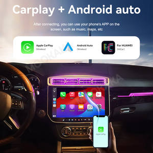 MOOKAKA 13,3 pouces Android pour Mercedes-Benz ML 2013-2015, <span class=keywords><strong>ancien</strong></span> vers nouveau, entièrement compatible avec éclairage d'ambiance, GPS, CarPlay sans fil, <span class=keywords><strong>autoradio</strong></span> - Product Image 5