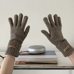 Guantes Tejidos Coreanos <span class=keywords><strong>de</strong></span> Alta Calidad para Mujer, sin Dedos, con Protección para Pantalla Táctil, Lavables, <span class=keywords><strong>de</strong></span> Dedo Completo - Product Image 5