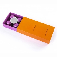 Boîte Cadeau d'Emballage de Capsules de Café en Carton de Luxe avec Logo Personnalisé pour Capsules de Café