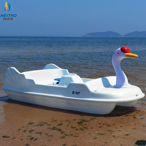 Bateau électrique à pédale de cygne blanc, <span class=keywords><strong>parc</strong></span> de loisirs aquatique, bateau électrique - Product Image 2
