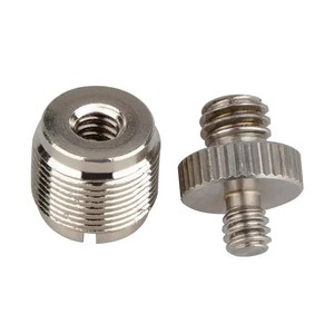 Componenti di Precisione in Acciaio Inox Lavorati a CNC, Modello 3D, Tornitura, Fresatura, Foratura, Supporto per <span class=keywords><strong>Microfono</strong></span>, Vite - Product Image 2