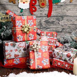 2025 Wholesale <b>Christmas</b> Gift <b>Wrapping</b> <b>Paper</b> 70 *95 cm <b>Wrapping</b> <b>Paper</b> Packaging - Product Image 5