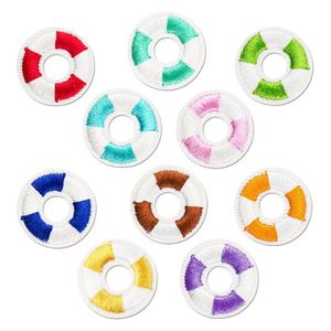 Patch brodé étoile mignon de 2,3 cm thermocollant/auto-adhésif pour étiquette de bagage et décoration de sac - Product Image 4