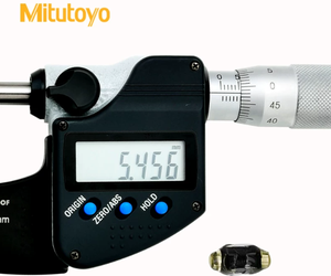 ไมโครมิเตอร์อิเล็กทรอนิกส์ Mitutoyo รุ่นดั้งเดิม 293-343-30 ขนาด 3-4 นิ้ว แบบมีตัวหยุด (ไม่มี SPC) ป้องกันฝุ่น/น้ำ IP65 ความละเอียด 0.001 มม. - Product Image 2