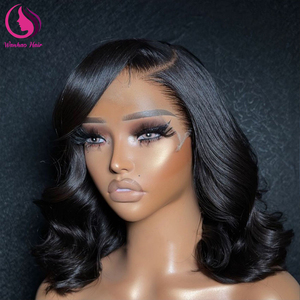 Nueva Llegada Peluca Rizada con Volumen, Cabello Humano Virgen Vietnamita con Cutícula Alineada, Pelucas Sin Pegamento 5x5, Doble Trama, Estilo Egg Roll, Ombre Marrón - Product Image 3