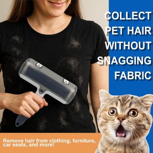 Kit professionnel 5 pièces pour toilettage d'animaux – Brosse auto-nettoyante multifonctionnelle, coupe-ongles, grattoir, gant anti-poils - Product Image 6