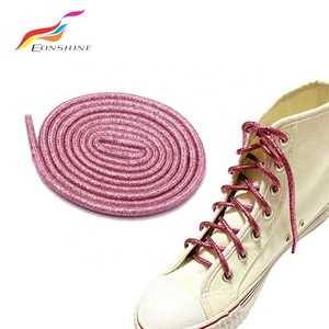 Creatore del Commercio All'ingrosso 115 centimetri Arcobaleno Brillante di Bling Scintillante <span class=keywords><strong>lacci</strong></span> delle <span class=keywords><strong>scarpe</strong></span> Rotondo Metallic Corda <span class=keywords><strong>Lacci</strong></span> Delle <span class=keywords><strong>Scarpe</strong></span> - Product Image 5