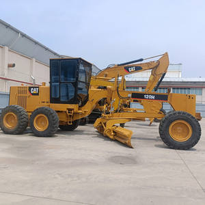 Niveleuse à moteur CAT120H d'occasion bien entretenue, matériel Caterpillar économique pour le nivellement des terres - Product Image 6