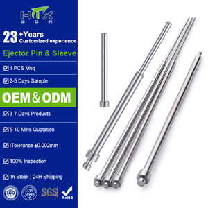 Broches d'éjection en acier inoxydable SKD61, entièrement durcies, de précision, pour moules, manchons d'éjection, vente en gros, personnalisables - Product Image 1