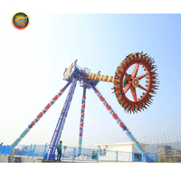 Manèges de fête foraine, balançoire de parc d'attractions à 180 degrés et 360 degrés, 8/12/16/24/30 places, grand pendule à vendre