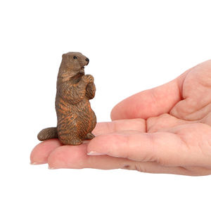 Figuras de Animales de PVC Sólido al por Mayor, Figuras de Marmotas, Juguetes de Animales - Product Image 5