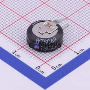 Supercondensateur WTC5V50F47Z-0512V, composant traversant (THT), condensateur 0,47F -20%~+80% 5,5V 5uA@24hrs - Product Image 2