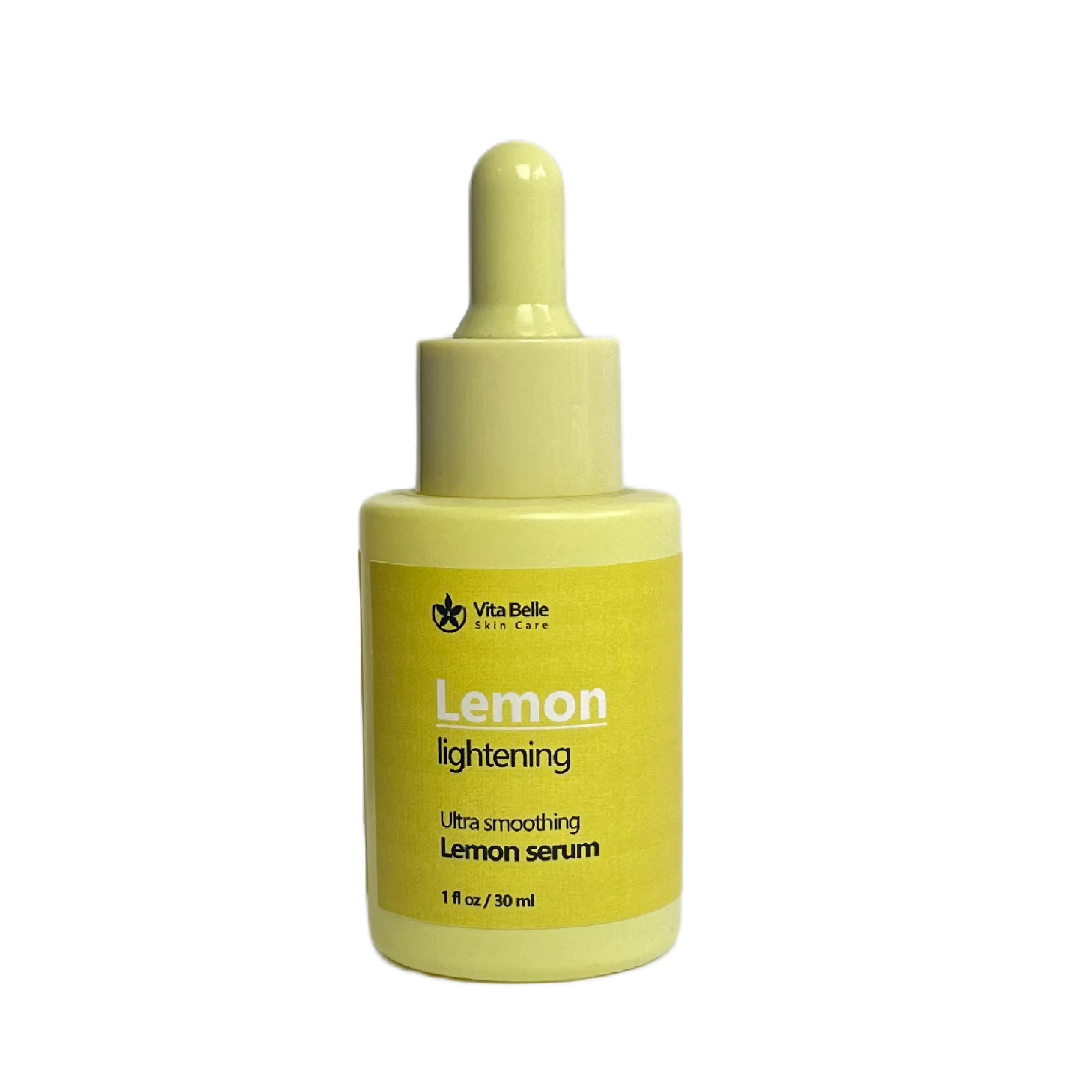 Vitamin C lemon Serum/Anti Aging Serum With Hyaluronic Acid, Pure Vitamin E Oil and Rosehip Oil