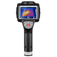 CEM-Cámara térmica de mano sin refrigeración, dispositivo óptico de visión infrarroja, USB, 160x120