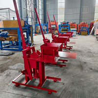 Machine manuelle à briques d'argile à bas prix pour usage familial – Machine à briques de terre compressée à prix abordable