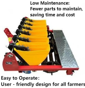 آلة بذر الثوم اليدوية عالية الأداء المثبتة على جرار ، آلة زرع مثقاب الحبوب بحالة جديدة ، محولات البذار لمحركات البذور - Product Image 4