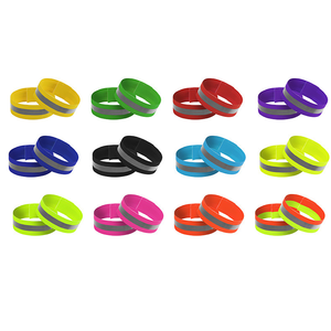 Brassard réfléchissant pour course nocturne, bracelet élastique haute visibilité pour la sécurité, idéal pour le jogging, le cyclisme, la randonnée et l'escalade - Product Image 5