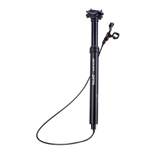 Tija <span class=keywords><strong>de</strong></span> sillín con gotero para MTB, poste <span class=keywords><strong>de</strong></span> asiento <span class=keywords><strong>de</strong></span> suspensión ajustable, enrutamiento interno, Cable externo, palanca remota, 100mm, viaje, 30,9, 31,6 - Product Image 3