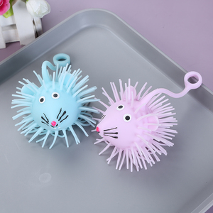 KEHUI Bóng Phồng Hình Chuột Nhấp Nháy Bóng Căng Thẳng Đáng Yêu Phát Sáng Đồ Chơi Bơm Hơi Đồ Chơi Mềm Bán Chạy Cho Trẻ Em - Product Image 5
