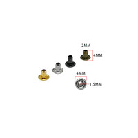 Oeillets en fer SAS en gros, tailles de 1,5 mm à 40 mm, plaqués or et argent de haute qualité, avec œillets métalliques