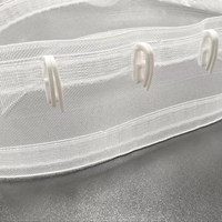 Accessoires de rideaux de fenêtre de luxe avec crochets en plastique en forme de S, fabriqués en matériau POM de haute qualité, modèle N-009