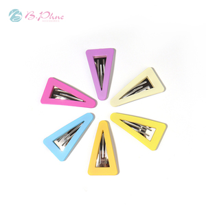 Hot bán tóc pins và <span class=keywords><strong>clip</strong></span> đầy màu sắc Matte tam giác hình dạng con tóc <span class=keywords><strong>Clip</strong></span> - Product Image 1