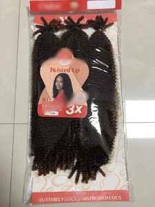 3X Cheveux Afro Kinky Marley en vrac pré-séparés, souples et texturés, extensions en fibres haute température pour tressage - Product Image 5