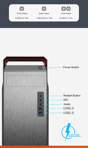 คอมพิวเตอร์ตั้งโต๊ะประกอบสำเร็จรุ่น I5 พร้อมการ์ดจอ RTX3060 แรม DDR4 ใหม่ สำหรับธุรกิจและเกมมิ่ง อุปกรณ์เสริม CPU สำหรับสำนักงาน คอมพิวเตอร์ DIY - Product Image 6