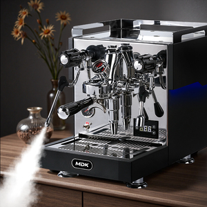 <span class=keywords><strong>Macchina</strong></span> per Espresso E61 per Casa e Piccoli Attività Commerciali con Luce Ambientale LED, Design Moderno e Trendy per Baristi e Caffetterie - Product Image 2