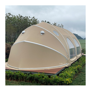 Tienda con forma de concha de lujo Glamping Estructura estable para eventos al aire libre y aventuras de viaje Precio de fábrica - Product Image 5