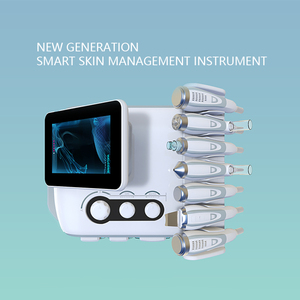 เครื่องทำความสะอาดผิวหน้าคุณภาพสูงอเนกประสงค์ พร้อมหัวขัดผิว ลดรูขุมขน ทำความสะอาดล้ำลึก วิเคราะห์สภาพผิวบริเวณรอบดวงตาและใบหน้า - Product Image 6