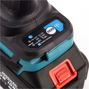 Venta al por mayor: Llave de impacto inalámbrica sin escobillas de alto torque de 700 Nm, 21 V, 1/2 pulgada, de alta resistencia, con batería de iones de litio, para reparación de automóviles - Product Image 6