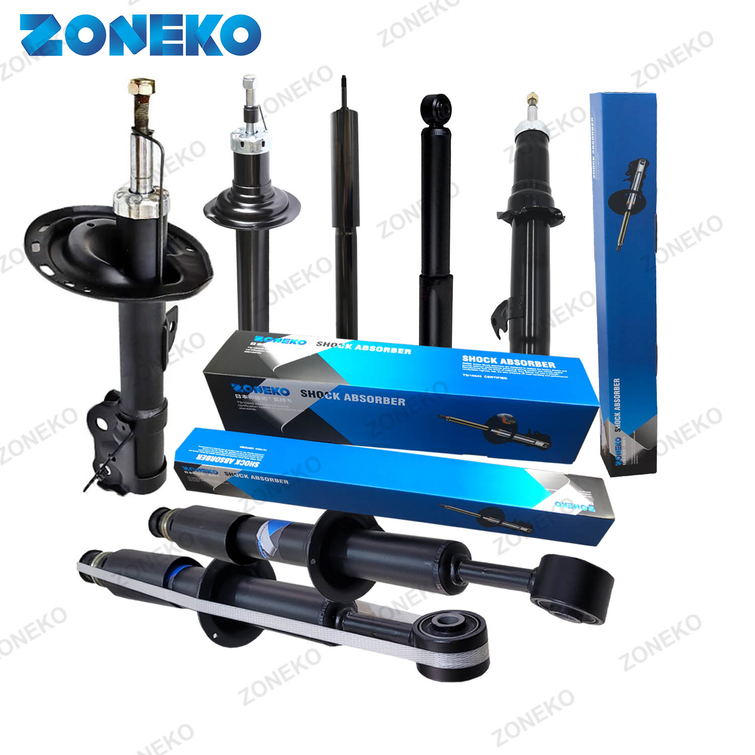 ZONEKO Shock Absorbers - High Quality for Sorento II & Santa