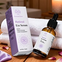 Sérum pour les yeux réparateur à base de rétinol fermenté, EGCG, acétyl hexapeptide-8, pour raffermir, lisser les rides, atténuer les cernes, réduire les poches sous les yeux et les ridules