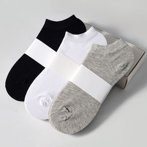 Chaussettes courtes de sport pour hommes, chaussettes avec motif de dessin animé, saison estivale, vente en gros, pas cher, emballées individuellement pour hommes <span class=keywords><strong>et</strong></span> femmes - Product Image 4