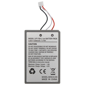 Lip1708 2000mAh 3.65V lithium có thể sạc lại <span class=keywords><strong>Ion</strong></span> Battery Pack cho ps5 điều khiển trò chơi phụ kiện thay thế pin - Product Image 1