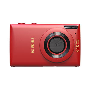 Mode rose Portable 64MP Photo Vlogging Mini carte vidéo taille MP3 corps Photo numérique 4k caméra Compact avec caméra - Product Image 5