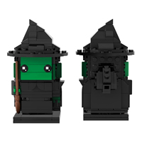 Kits de Ladrillos MOC Creatividad Cinematográfica Contenedor DIY Juguetes de Construcción de Ladrillos para Niños MOC7768
