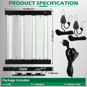 High Lumen 120W LED <b>Light</b> 4 Bars with Best Efficacy Full Spectrum Aluminum for Growing <b>Light</b> - Product Image 3