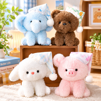 Fabricant de jouets en peluche, animaux en peluche personnalisés (porc, ours, mouton, éléphant, lapin), jouets pour enfants, fournisseur en gros OEM ODM, vente en gros