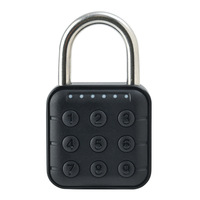 Meilleur prix cadenas de sécurité portable étanche à empreintes digitales serrure de sécurité électrique