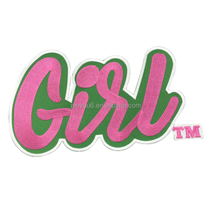 Sắt Trên Sorority Các Bản Vá Lỗi Tùy Chỉnh Cô Gái Xinh Đẹp Delta Lá Chắn Màu Đỏ Và Trắng Thêu Biểu Tượng Các Bản Vá Lỗi Cho Quần Áo - Product Image 3