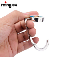 Metall-Taschenhalter mit UV-Druck für Restauranttische, Tragbarer Schicker Professioneller Faltbarer Handtaschenhaken Premium
