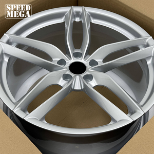 Jantes forgées polies légères à rayons multiples concaves profondes de 18 à 22 pouces sur mesure pour BMW M3, M4, Mercedes-AMG, Audi RS - Product Image 1