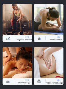 Sports Vibration Body Deep Tissue Massage Gun 99 <strong>Speed</strong> Lcd Screen Gym <strong>10</strong> Hours Working Time Sports <strong>Massager</strong> - Product Image 4